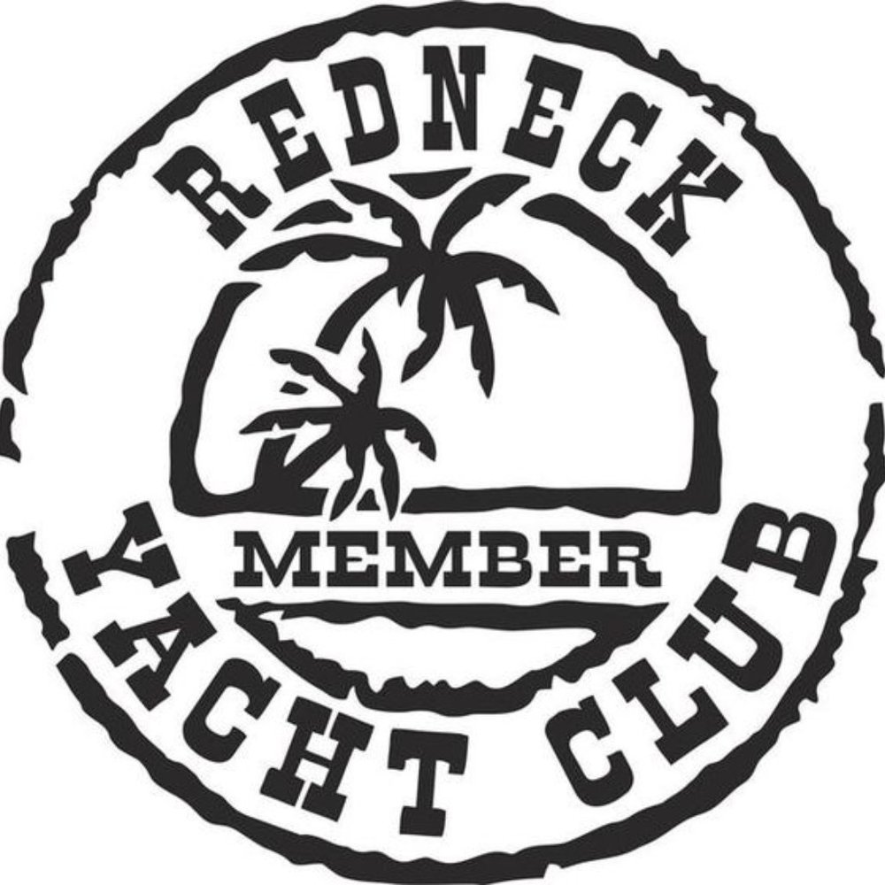 Redneck Yacht Club Member decal
